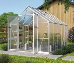 Vitavia Gewächshaus Orbit 8300, HKP, inkl. Stahlfundamentrahmen