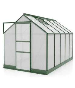 Vitavia Gewächshaus Pontos 6200, HKP 6 mm, inkl. Stahlfundamentrahmen