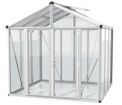 Vitavia Gewächshaus Poseidon 6200 ESG/HKP, ca. B258/H250/T242 cm