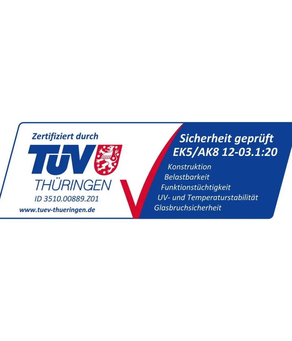 Vitavia Gewächshaus Primus 3800, ESG