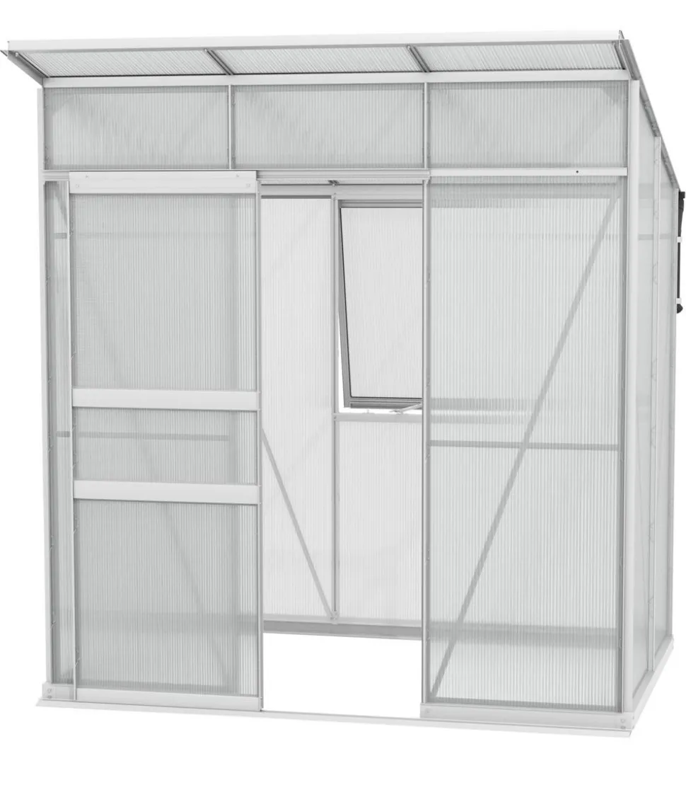 Vitavia Gewächshaus Prisma 3250 HKP, inkl. Stahlfundamentrahmen