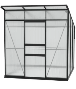 Vitavia Gewächshaus Prisma 4450 HKP, inkl. Stahlfundamentrahmen