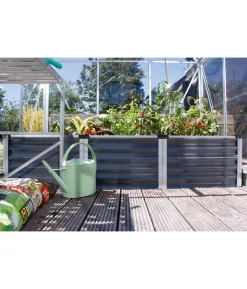 Vitavia Hochbeet Oslo In&Out, grau/alu