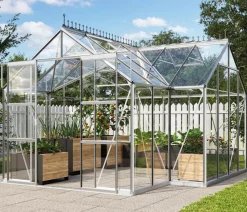 Vitavia Orangerie Minerva ESG, inkl. Stahlfundamentrahmen, ca. B383/H254/T383 cm