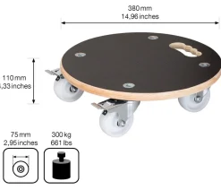 Wagner Pflanzroller MaxiGrip, Ø 38 cm