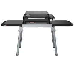 Weber Gasgrill SLATE GP 56 cm Premium Plancha, inkl. klappbarer Grilltisch