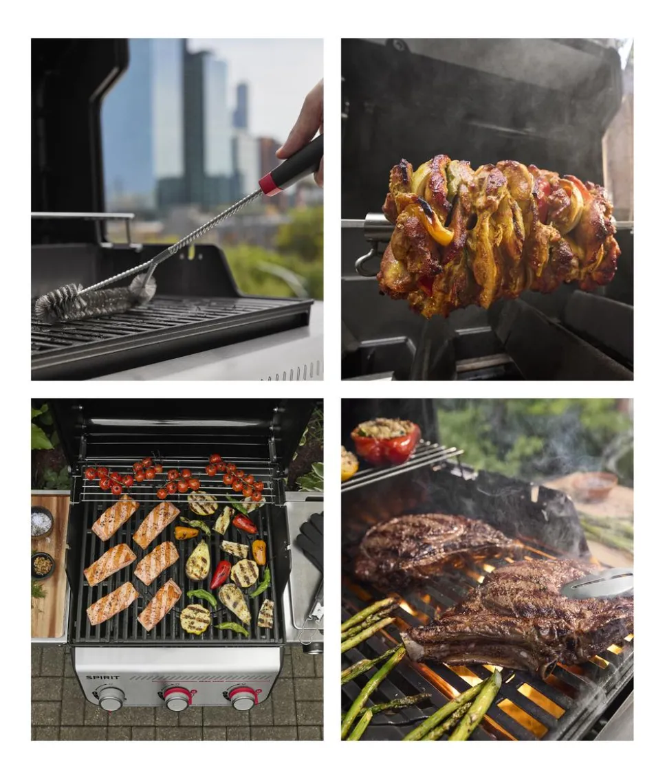 Weber Gasgrill Spirit E-310, ca. B123/H117/T67,5 cm