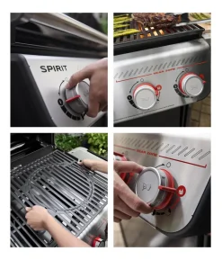 Weber Gasgrill SPIRIT E-325 GBS, ca. B123/H117/T67,5 cm