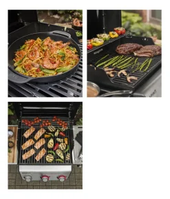 Weber Gasgrill Spirit E-335 GBS, ca. B123/H117/T67,5 cm