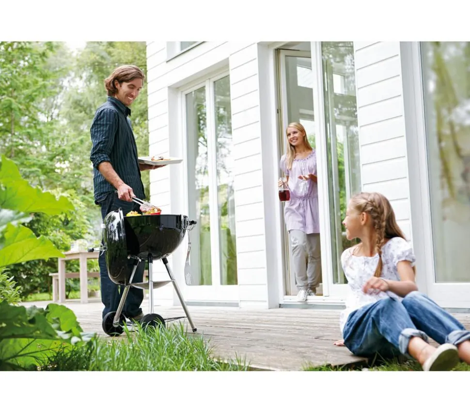 Weber Holzkohlegrill Bar-B-Kettle, Ø 47 cm, schwarz