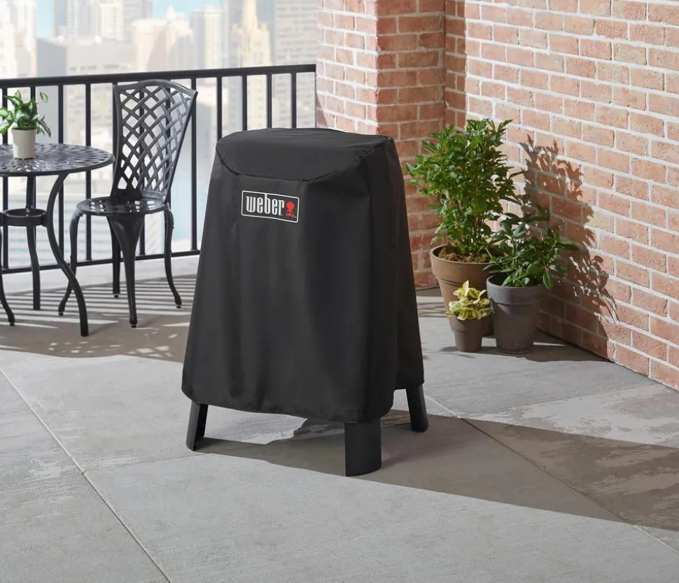 Weber Premium Abdeckhaube Lumin Stand, ca. B35/H100/T60 cm