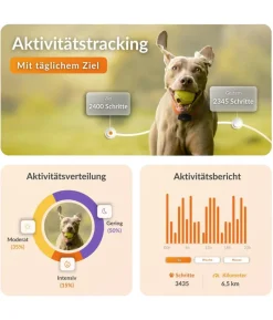 Weenect XS GPS-Tracker für Hunde, ca. B6,05/H2,45/T1,5 cm