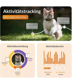 Weenect XS GPS-Tracker für Katzen, ca. B6,05/H2,45/T1,5 cm