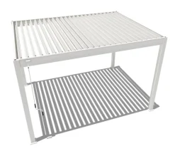 Weide Classic Pergola 3x4 Alu-Stahl, ca. B400/H255/T300 cm