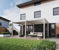 Weide Classic Pergola 3x5,3 Alu-Stahl, ca. B530/H255/T300 cm