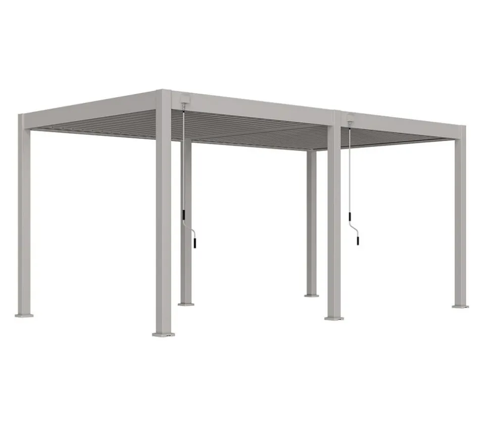 Weide Classic Pergola 3x5,3 Alu-Stahl, ca. B530/H255/T300 cm