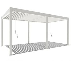 Weide Classic Pergola 3x5,3 Alu-Stahl, ca. B530/H255/T300 cm