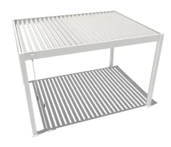 Weide Deluxe Pergola Voll-Alu, ca. B400/H255/T300 cm