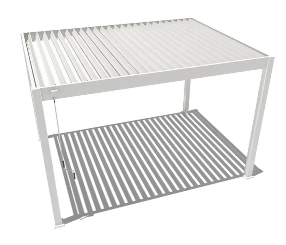 Weide Deluxe Pergola Voll-Alu, ca. B400/H255/T300 cm