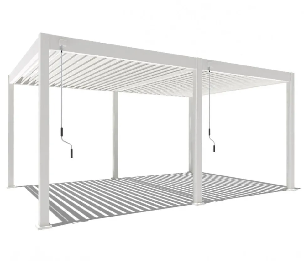 Weide Deluxe Pergola Voll-Alu, ca. B530/H255/T360 cm