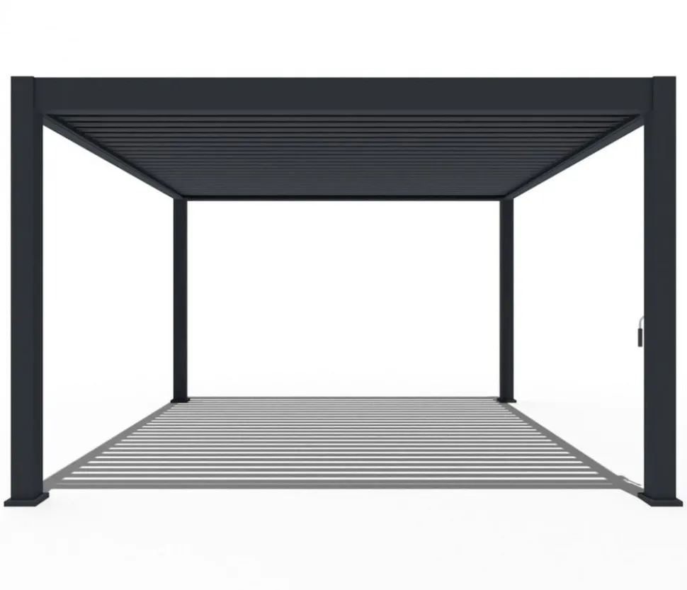 Weide Pergola Deluxe Plus 4x4, ca. B400/H255/T400 cm