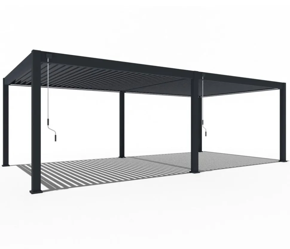 Weide Pergola Deluxe Plus 4x8, ca. B800/H255/T400 cm