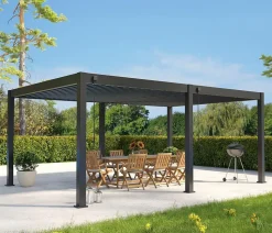 Weide Pergola Deluxe Plus 4x6, ca. B600/H255/T400 cm