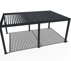 Weide Pergola Deluxe Plus 4x6, ca. B600/H255/T400 cm