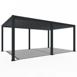 Weide Pergola LED E-Deluxe Plus 4x6, ca. B600/H255/T400 cm