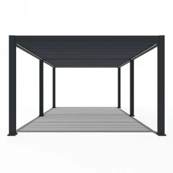 Weide Pergola LED E-Deluxe Plus 4x6, ca. B600/H255/T400 cm