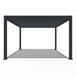 Weide Pergola LED E-Deluxe Plus 4x4, ca. B400/H255/T400 cm