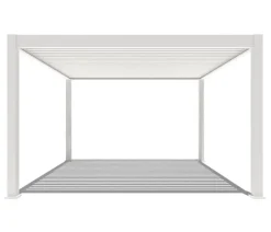 Weide Pergola LED E-Deluxe Plus 4x4, ca. B400/H255/T400 cm
