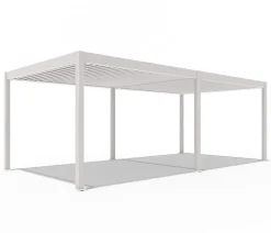 Weide Pergola LED E-Deluxe 3,6x7,2, ca. B720/H255/T360 cm