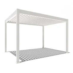 Weide Pergola LED E-Deluxe 3x4, ca. B400/H255/T300 cm