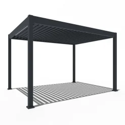 Weide Pergola LED E-Deluxe 3x4, ca. B400/H255/T300 cm