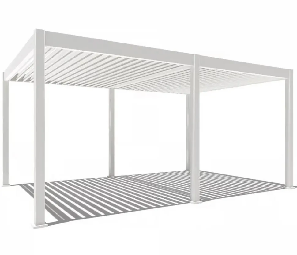 Weide Pergola LED E-Deluxe 3,6x7,2, ca. B720/H255/T360 cm