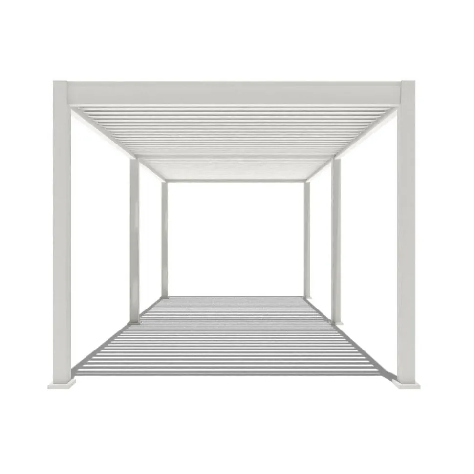 Weide Pergola LED E-Deluxe 3x6, ca. B600/H255/T300 cm