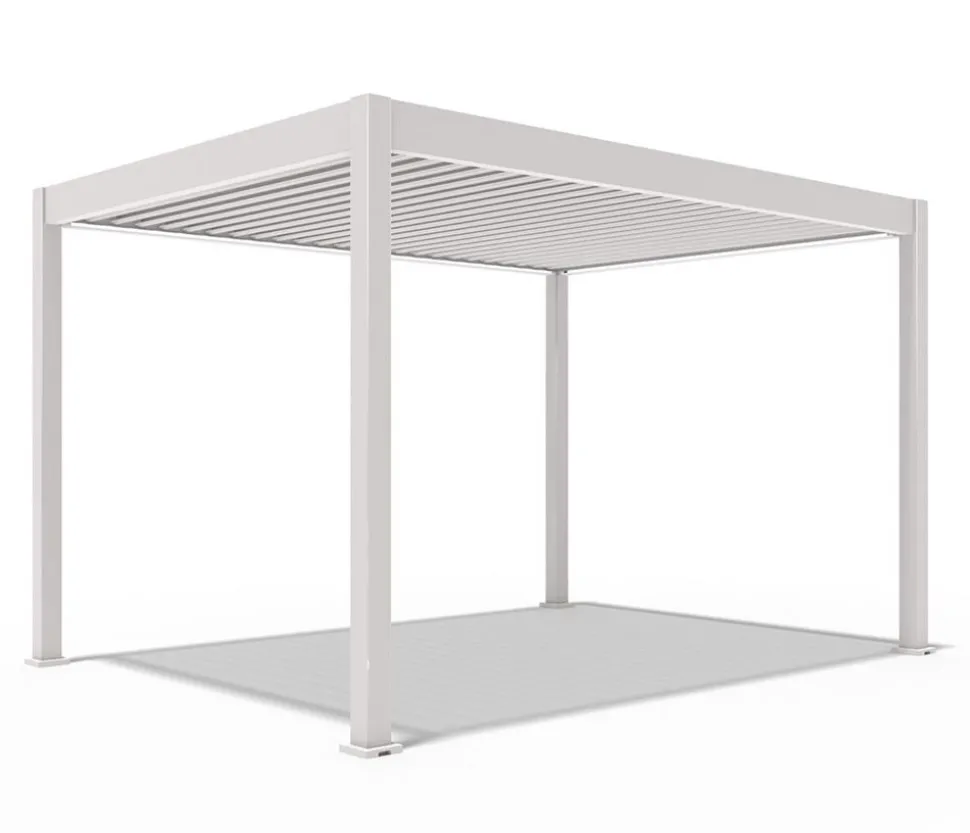 Weide Pergola LED E-Deluxe 3x4, ca. B400/H255/T300 cm