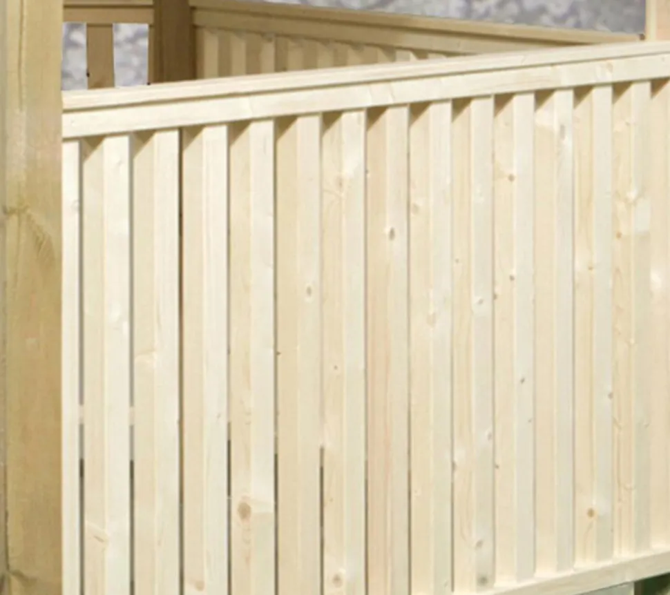 Weka Brüstungsgeländer für Pavillon 656 Gr. 1 und 2