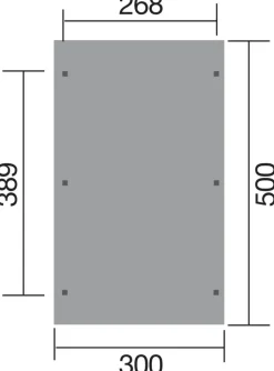 Weka Carport 606