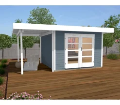 Weka Designhaus 126 A, Gr. 1, ca. B500/H225/T316 cm