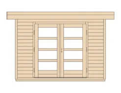 Weka Designhaus 126 Gr.1, ca. B361/H225/T286 cm