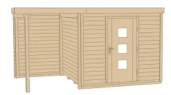 Weka Designhaus wekaLine 413 A Gr.2, ca. B460/H244/T310 cm