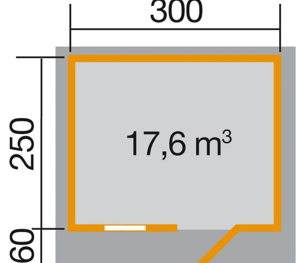 Weka Gartenhaus 131