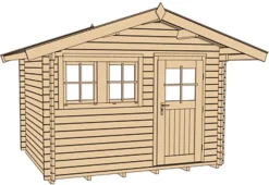 Weka Gartenhaus 139 A