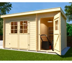 Weka Gartenhaus 254, ca. B390/H222/T246 cm