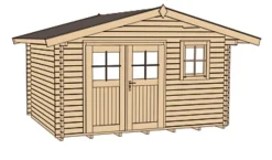 Weka Gartenhaus 219 Gr. 2, ca. B320/H218/T278 cm