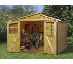 Weka Gartenhaus 323 Gr.3, ca. B330/H232/T217 cm