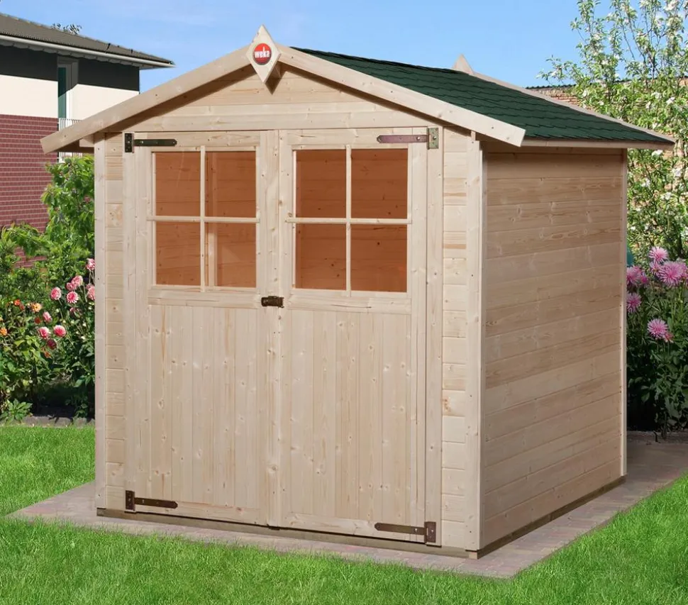 Weka Gartenhaus 316 Gr.1, ca. B240/H221/T171 cm
