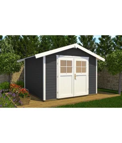 Weka Gartenhaus 223 Gr.1, ca. B260/H238/T178 cm